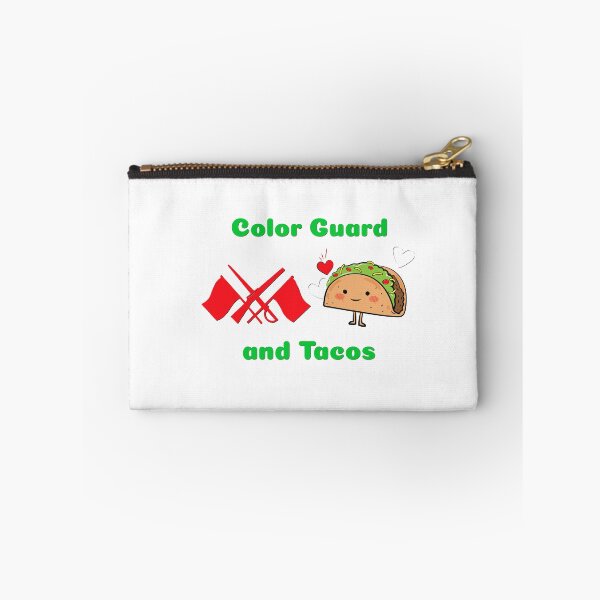 Item preview, Color Guard and Tacos designed and sold by BandMomDesigns.