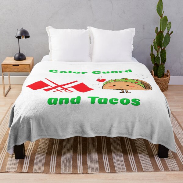 Item preview, Color Guard and Tacos designed and sold by BandMomDesigns.