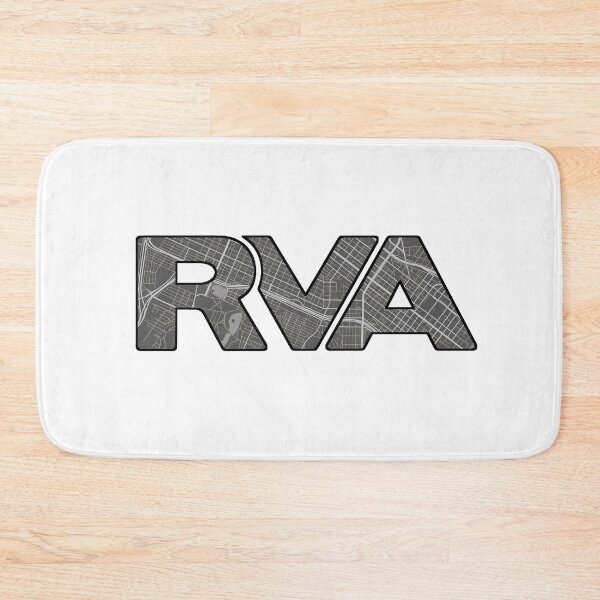 Item preview, RVA Map Logo - City Streets in The Fan District of Richmond, Virginia designed and sold by L.  E. Woodson.