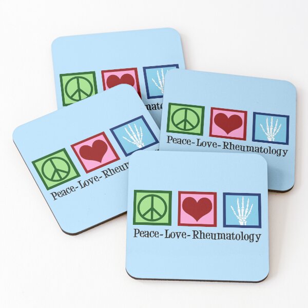 Item preview, Peace Love Rheumatology designed and sold by Epic Love Designs.
