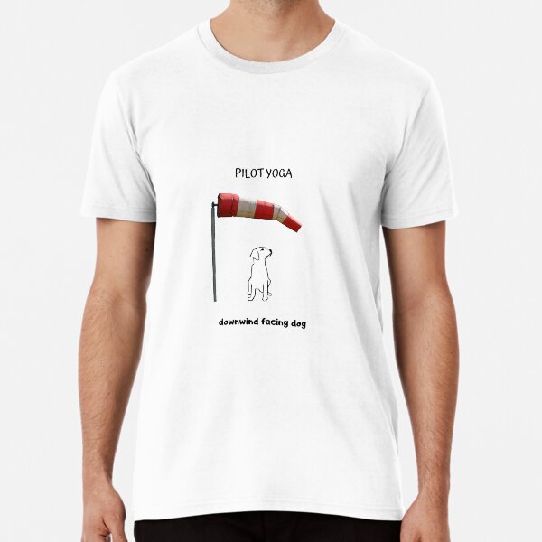 Pilot Yoga shirts, tote bags, water bottle Premium T-Shirt