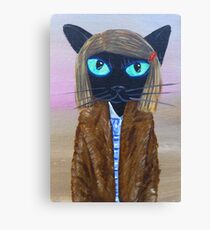 Lienzo Gato negro Anderson Tenenbaum