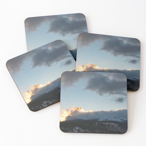 Item preview, Cloudy Peak Sunrise #4 designed and sold by Rachel Jeffrey.