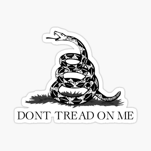 Don't Tread On Me Sticker