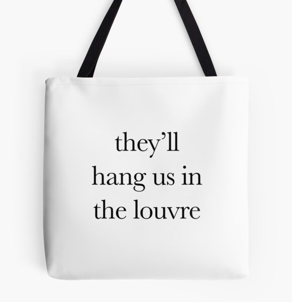 Louvre Museum Reusable Printed Tote Bag (Large)