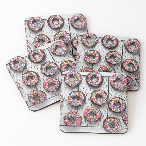 Item preview, Delicious Chocolate Sprinkled Donuts designed and sold by newburyboutique.