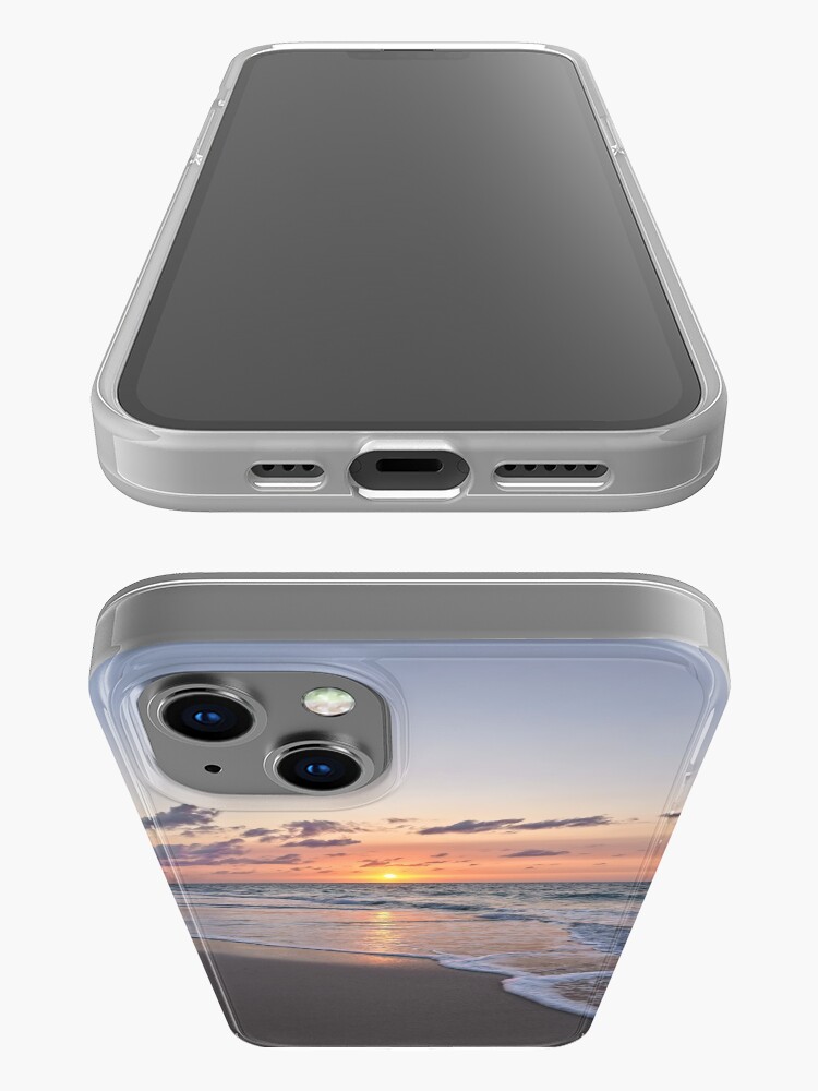 Alternate view of Tropical Sunset Beach iPhone Case