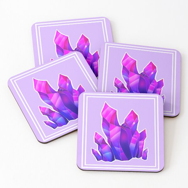 Item preview, Blue and Pink Crystal Pile designed and sold by MetallicWings15.