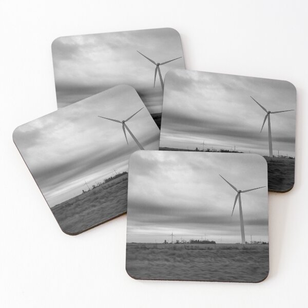 Item preview, Black and White Wind Turbine #2 designed and sold by Rachel Jeffrey.