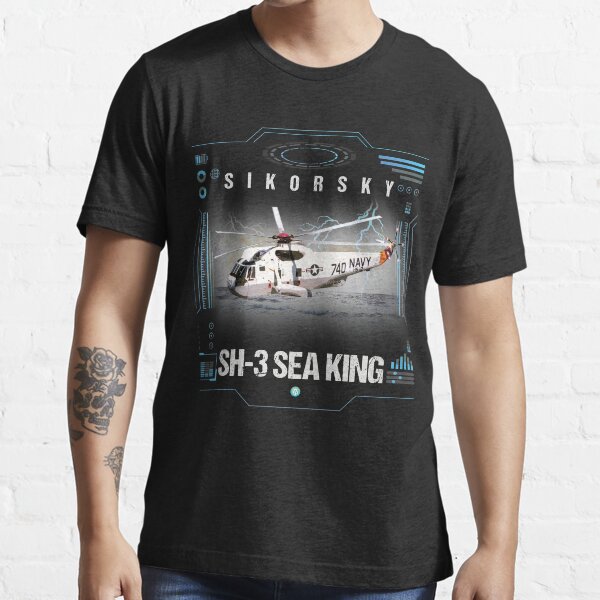 SH3 Sea King Helicopter Crew Gift Essential T-Shirt