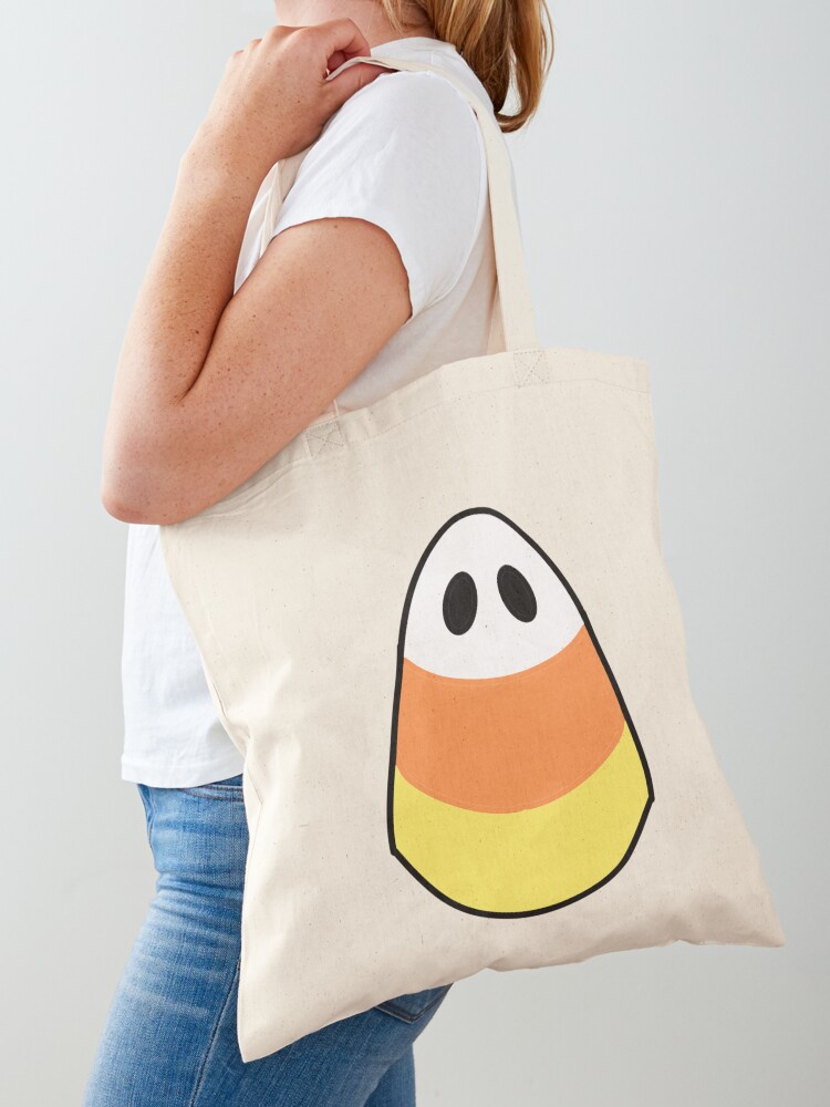 Ghosts with Candy Canvas Tote Bag