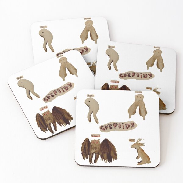 Item preview, Watercolor cryptid collection designed and sold by Consp-Lesbians.