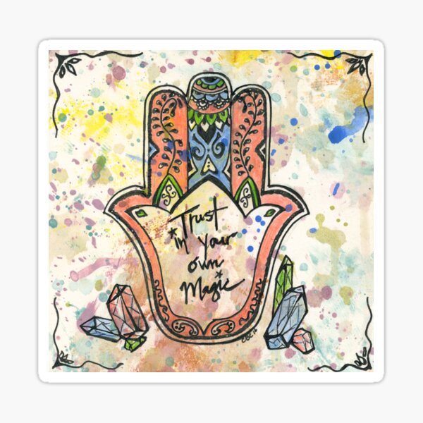 Trust in your own magic Sticker
