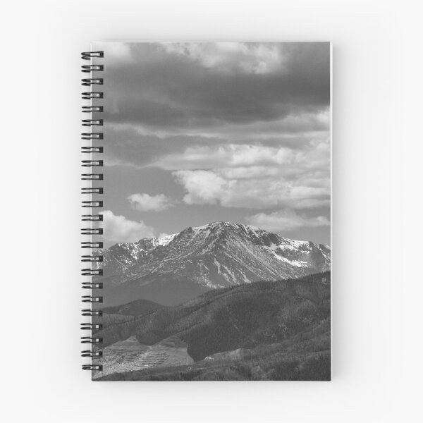 Item preview, Black and White Pikes Peak designed and sold by Rachel Jeffrey.