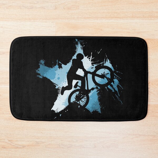 Item preview, Mountainbike Downhill Jump MTB ice blue designed and sold by Denis Rösler.