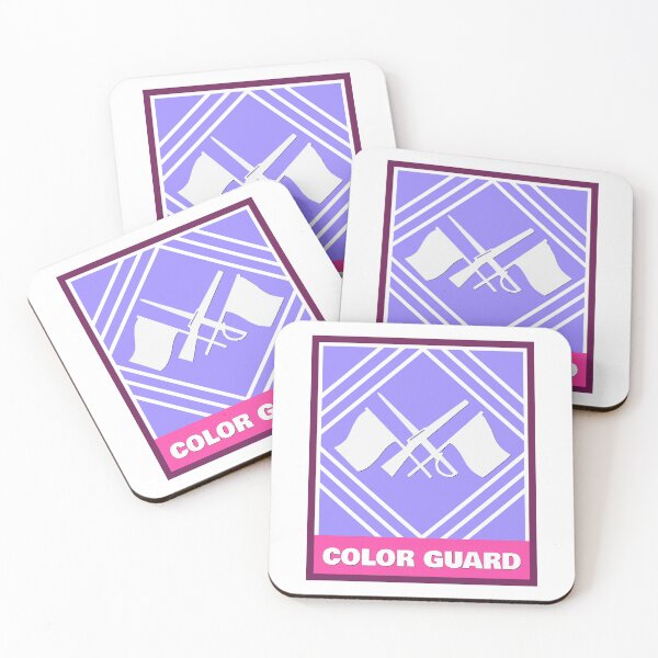 Item preview, Color Guard Stamp designed and sold by BandMomDesigns.