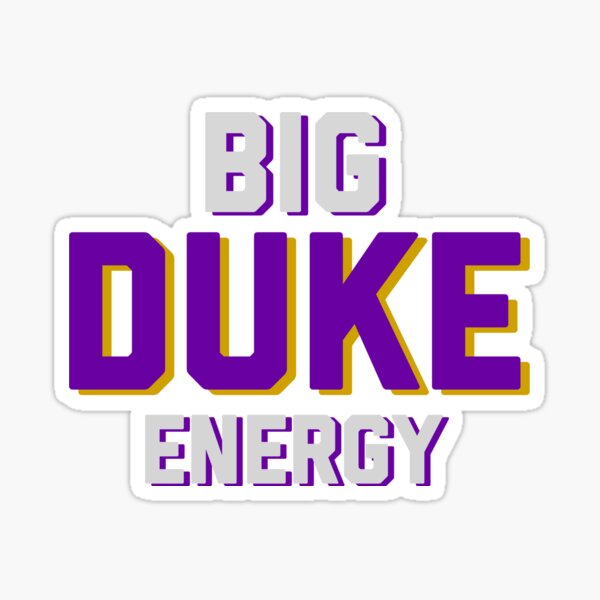 JMU-BIG DUKE ENERGY Sticker