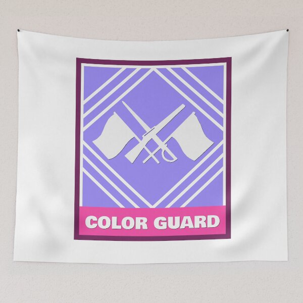 Item preview, Color Guard Stamp designed and sold by BandMomDesigns.
