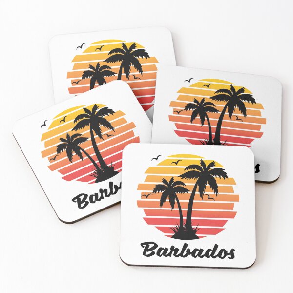 Item preview, Barbados Tropical Sunny Scene designed and sold by IdentiTee Studios.