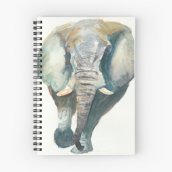 Item preview, Elefante acuarela designed and sold by Becca Silveus.