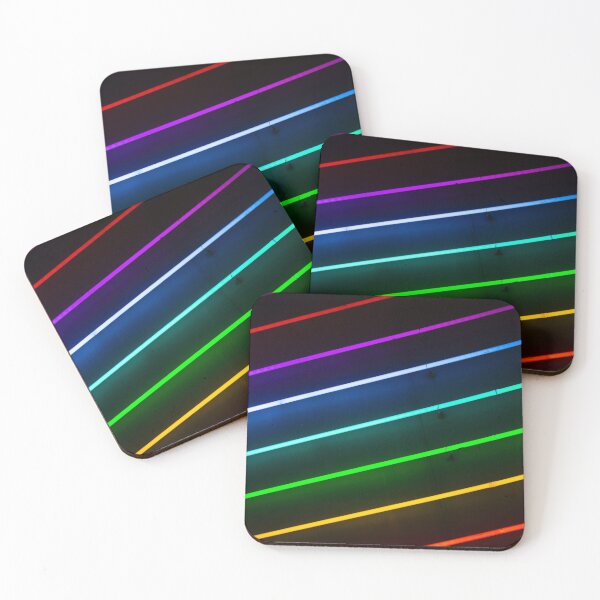 Item preview, Neon Rainbow Stripes  designed and sold by newburyboutique.