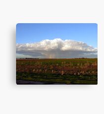It's Raining Rainbows - Wogollow Farm, Benerembah Canvas Print