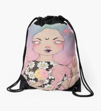 Flora Drawstring Bag