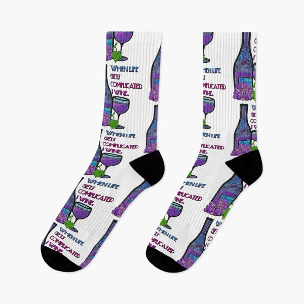 Item preview, When life gets complicated I wine designed and sold by artbyomega.