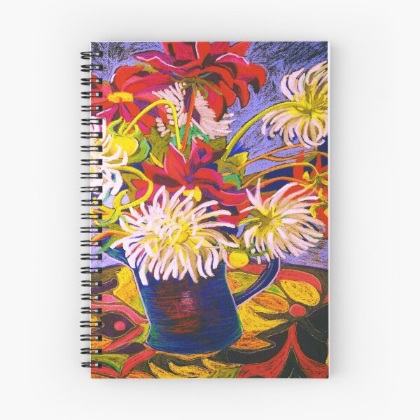 Item preview, Jug of Dahlias designed and sold by marlene veronique holdsworth.