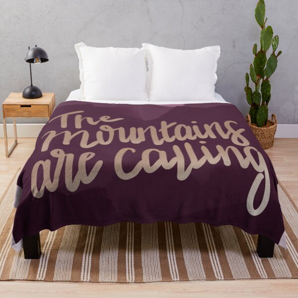 Item preview, Precious | The Mountains are Calling Quote designed and sold by StoneColdSketch.