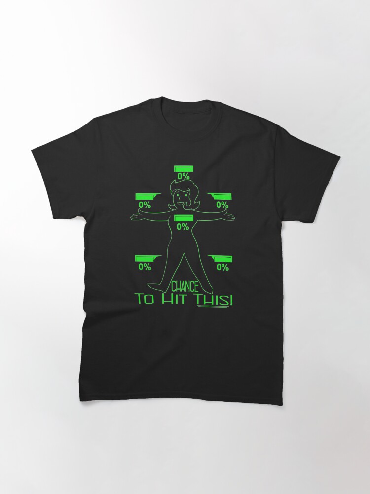 "VATS 0 chance to hit this!" Tshirt by Kyousuke Redbubble