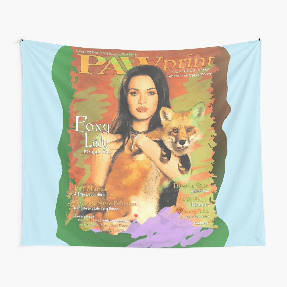 Lámina artística for Sale con la obra «Foxy Lady - Actriz Megan Fox (por  ACCI)» de VanyssaGraphics | Redbubble