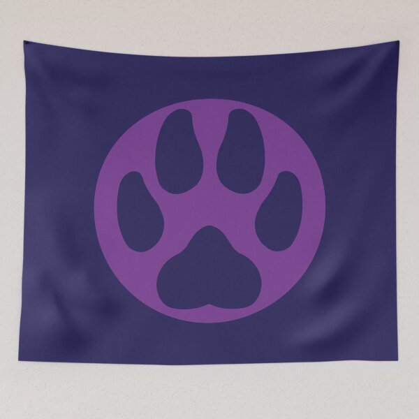 Item preview, Paw in a circle - Purple designed and sold by storm-fox-art.
