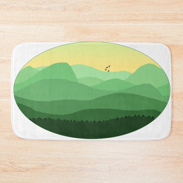 Item preview, Pegatina Paisaje apalache designed and sold by mbarimo7.