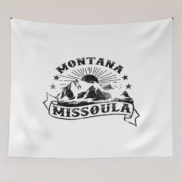 Item preview, Vintage Missoula Montana Mountains Tattoo designed and sold by YuliyaR.