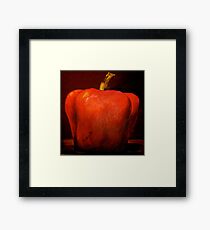 Red Pepper Framed Print