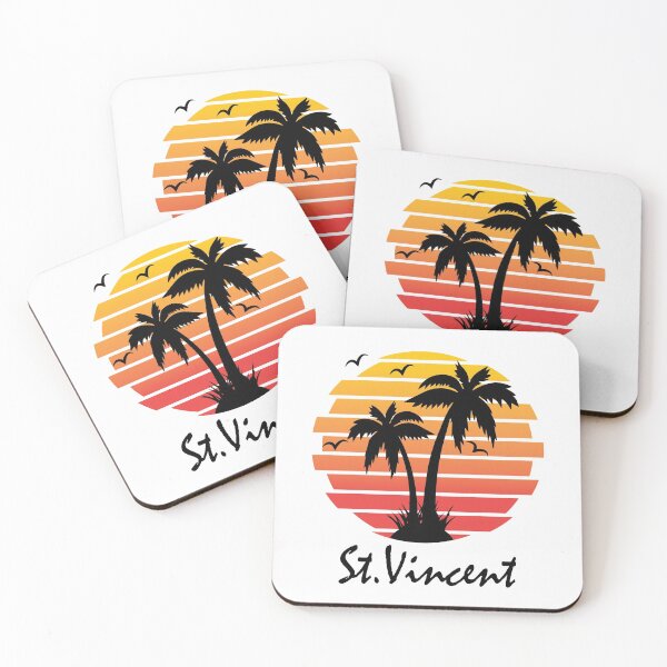 Item preview, St. Vincent Tropical Sunny Scene designed and sold by IdentiTee Studios.