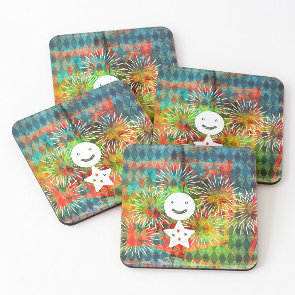 Item preview, Smiling Star  funky family fun design karen colville canada  designed and sold by Aquila Light Pictures.