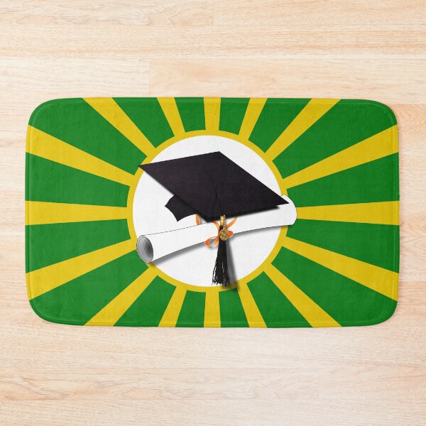 Item preview, Green and Gold School Colors Graduation   designed and sold by Gravityx9.