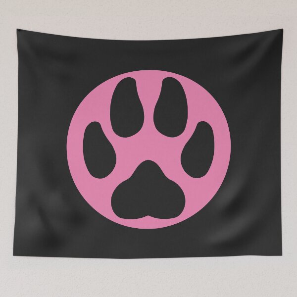 Item preview, Paw in a circle - Light Pink designed and sold by storm-fox-art.
