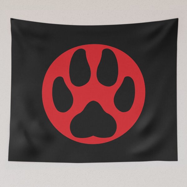 Item preview, Paw in a circle - Red designed and sold by storm-fox-art.