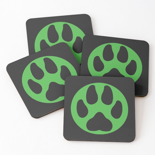 Item preview, Paw in a circle - Green designed and sold by storm-fox-art.