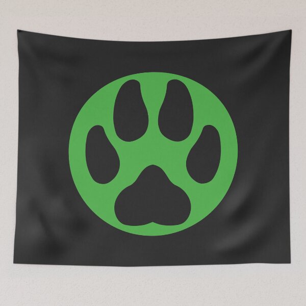 Item preview, Paw in a circle - Green designed and sold by storm-fox-art.