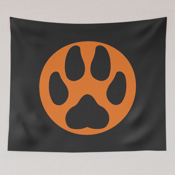 Item preview, Paw in a circle - Orange designed and sold by storm-fox-art.
