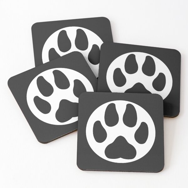 Item preview, Paw in a circle - White designed and sold by storm-fox-art.