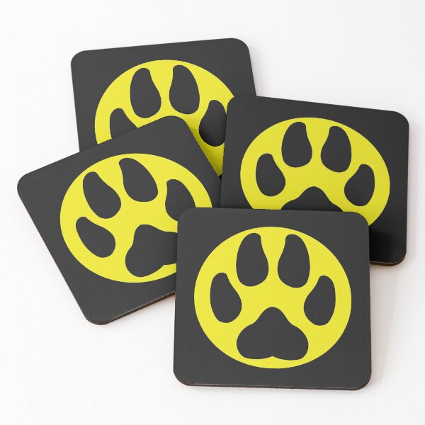 Item preview, Paw in a circle - Yellow designed and sold by storm-fox-art.