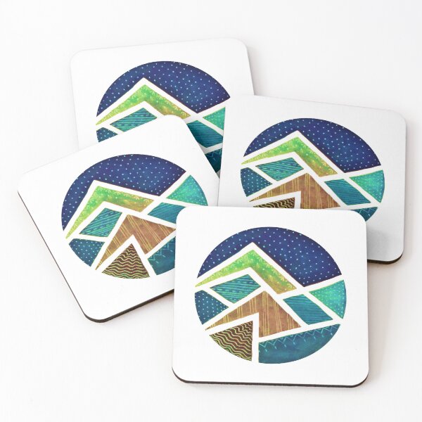 Item preview, Folk Mountainscape designed and sold by Brenander.