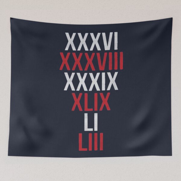 Item preview, New England Patriots - 6X Super Bowl Champions designed and sold by AmericanTeeCo.