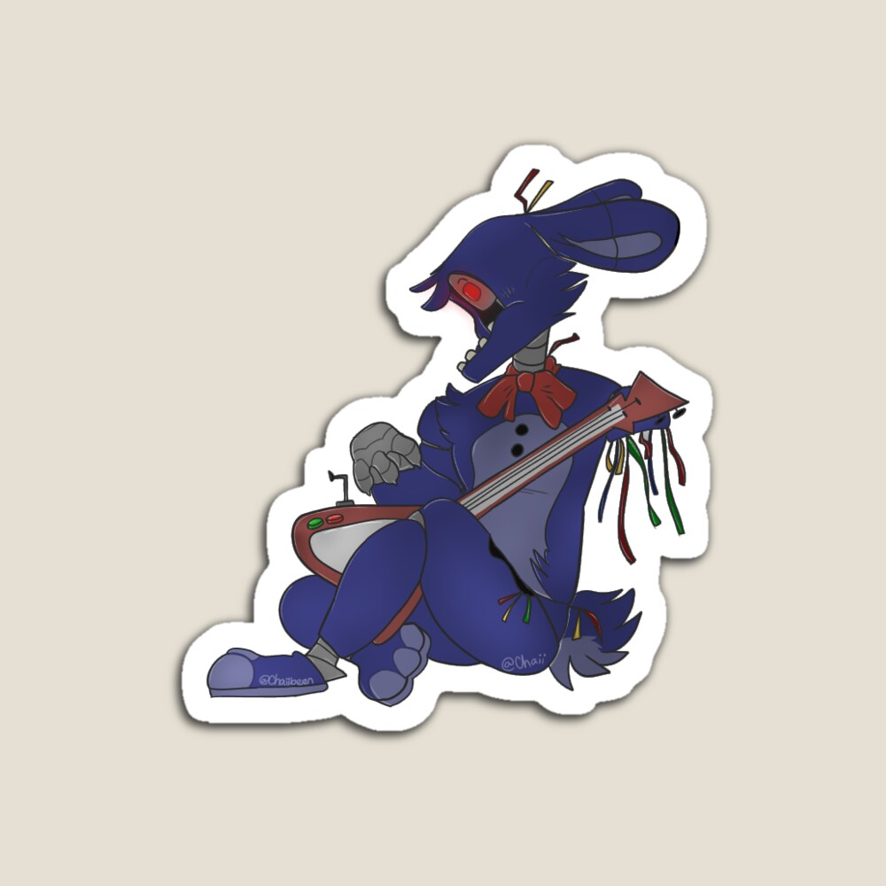 Withered Bonnie FNaF Sticker for Sale by Chaiibeen