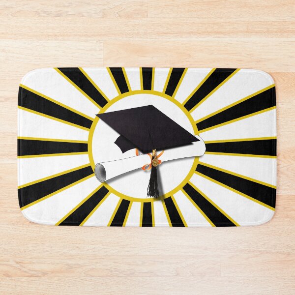 Item preview, Black and Gold School Colors Graduation   designed and sold by Gravityx9.